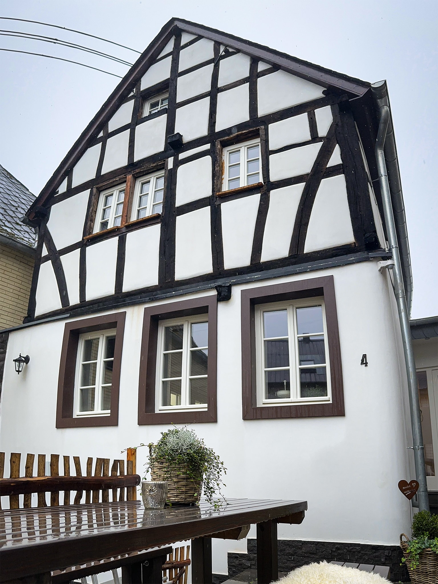 Aussenansciht Ferienhaus "Rawerts Refugium" in der Eifel